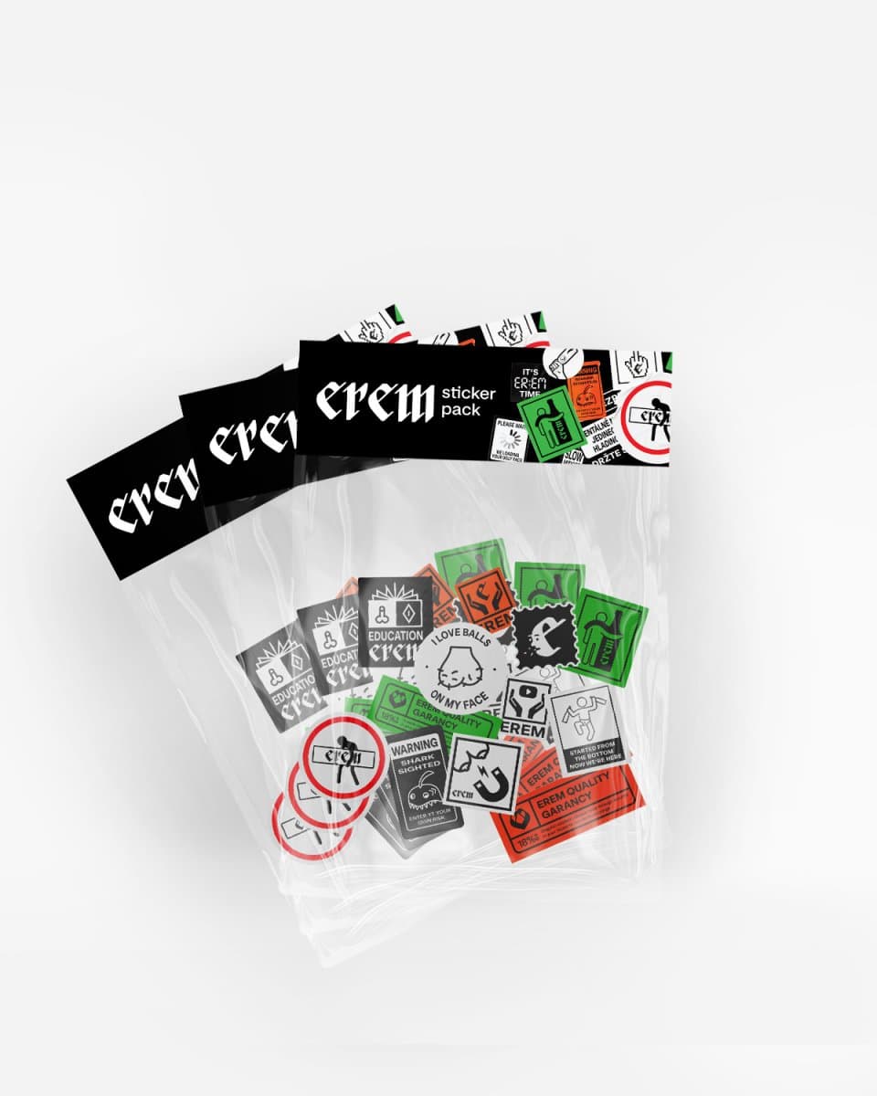 Triple sticker pack